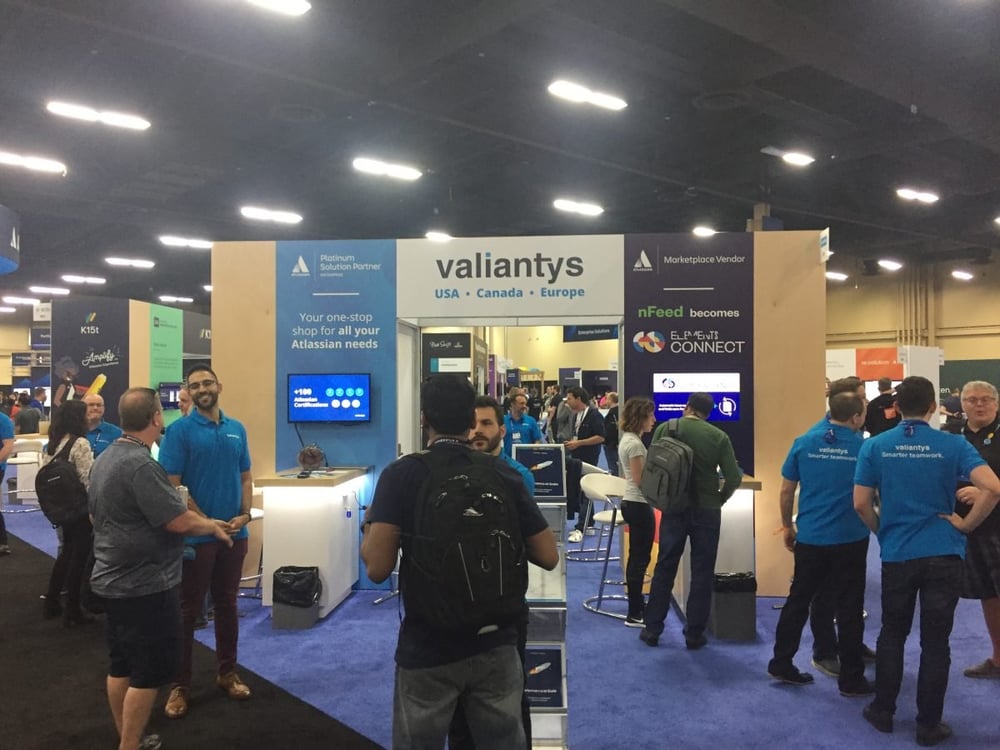 Valiantys booth